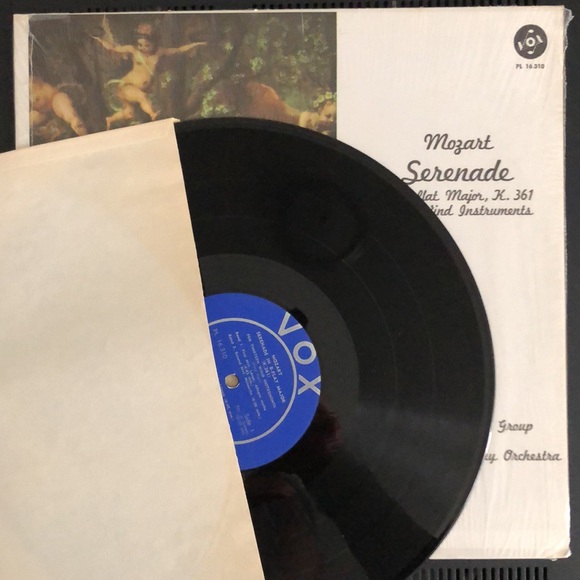 Mozart Serenade Perf. By The Vienna Symphony Orchestra Vinyl Lp - Picture 5 of 9
